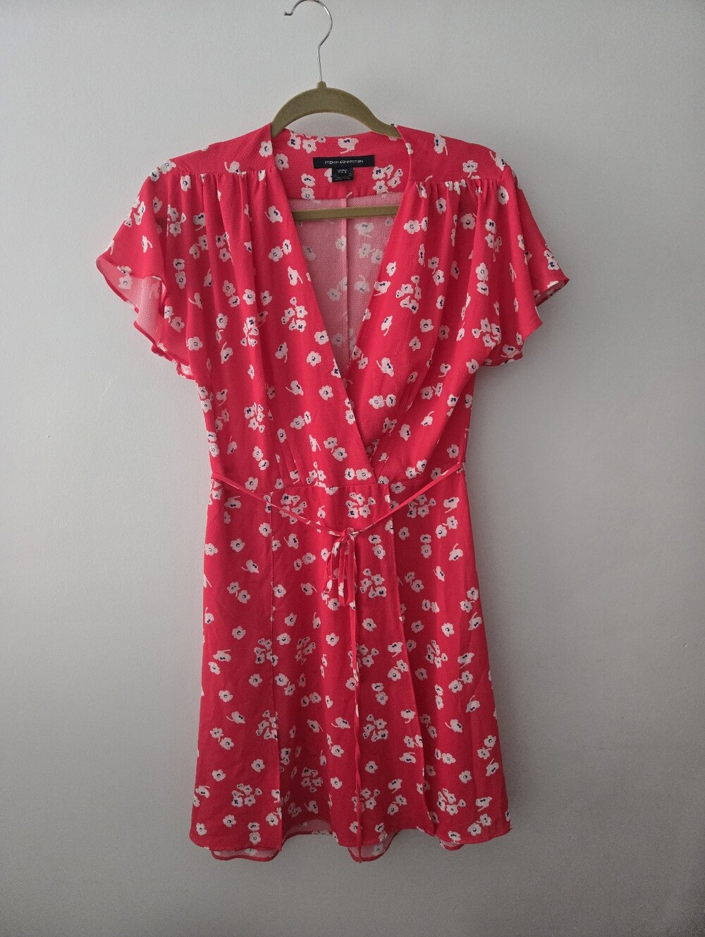 French Connection Pink Floral Dress